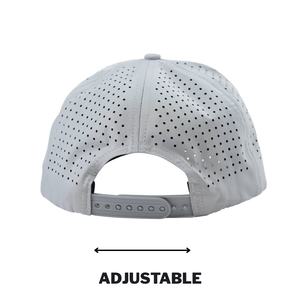 5 Panel Flat Brim Trucker <b>Cap</b> Waterproof Quick Dry Laser Perforated Breathable Adjustable Snapback <b>Plain</b> Blank <b>Baseball</b> Hat Unis - Product Image 4