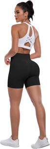 Workout Gym <b>Shorts</b> Men High Waisted Seamless Butt Lifting <b>Scrunch</b> Sports <b>Shorts</b> Eco-Friendly Quick Dry Breathable - Product Image 3