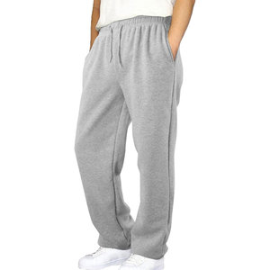 Recién llegado, pantalones de chándal de punto de poliéster de Color sólido con pantalones con cordón de ajuste holgado elástico ligero para deportes - Product Image 6