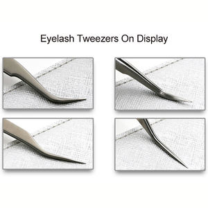 Pinzas Antiestáticas Duraderas para Extensiones de Pestañas Profesionales, Herramienta para Injertos de Pestañas de Volumen y Clásicas - Product Image 4