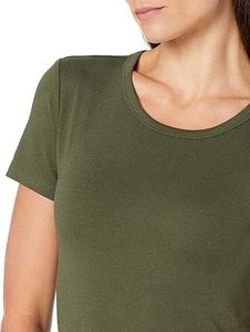 Camiseta clásica de cuello redondo de alta calidad OEM personalizada de algodón con estilo informal ropa de calle personalizada para mujer productos de alta calidad. - Product Image 4