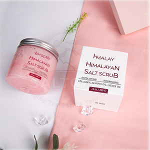 Mezcla mineral herbal de sal exfoliante del Himalaya personalizada para tratamientos de spa del fabricante de Pakistán - Product Image 2