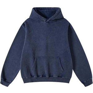 2025 haute qualité OEM ODM Service à capuche 100% coton Logo personnalisé hommes pull sur sweats à capuche Streetwear décontracté basiques sweats à capuche - Product Image 6