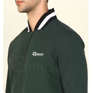 Chaqueta de bombardero con cuello levantado de alta calidad para hombre Diseño de contraste de color liso único Invierno 4XL Tamaño Nueva condición - Product Image 6