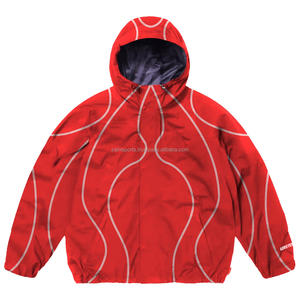 Chaqueta de lluvia cortavientos para ropa de invierno para chaqueta cortavientos con cierre de cremallera de alta calidad a la moda para hombre - Product Image 1