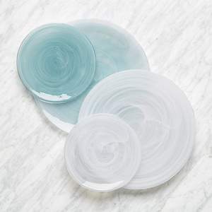 Multi functional <b>glass</b> <b>plate</b> for kitchen decor dessert displays food plating or decorative accent pieces in dining rooms - Product Image 4