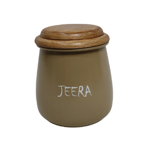 Ensemble de contenants de rangement pour aliments élégants en fer et en tôle galvanisée pour la maison et la cuisine, boîtes de rangement pour table - Product Image 3