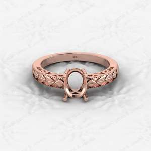 High Quality 925 Silver 6x8mm Oval Shape Bezel Setting Resin Ashes Jewelry Findings Components Keepsake Jewelry - Product Image 3