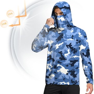 Camisa de ropa de pesca personalizada profesional Ropa deportiva ligera de manga larga Upf50 + Sudadera con capucha transpirable de secado rápido Camisas de pesca - Product Image 4