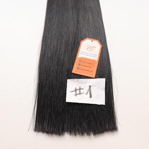 Haute Qualité 100% Extensions de Cheveux Humains Machine Double Trame Style Droit du Vietnam Meilleur Prix de Gros - Product Image 6