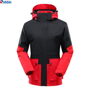 Chaqueta de Invierno 3 en 1 Personalizable, Chaqueta Informal para Exteriores, Cortavientos, Impermeable, Protección Térmica, Capucha Inspirada en el Safari - Product Image 1