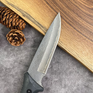 มีดเหล็กดามัสกัสอเนกประสงค์มีดล่าสัตว์แบบฉุกเฉินกลางแจ้ง - Product Image 3