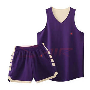 Uniformes de baloncesto de diseño personalizado de poliéster 100% de alta calidad, cómodos, transpirables, gran oferta, tallas grandes XS, logotipo impreso - Product Image 2