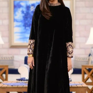 DABKA-Vestido largo elegante con cuentas de cristal, bordado embellecedor con pantalón, para fiesta, boda, 2022 - Product Image 1