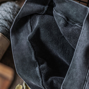 Custom Logo Oversized Baggy Hoodie OEM ODM Soft Cotton Fleece Washed Trendy Streetwear Men Women Summer Spring Long Winter Plus - Product Image 4