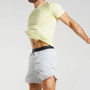 Short de Sport en Maille pour Homme, Fitness, Fitness - Product Image 3