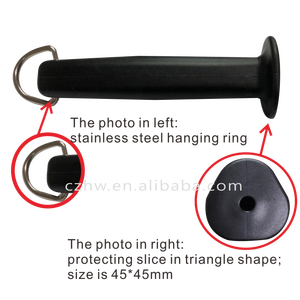 เครื่องลับมีดเซรามิก Czhw ขนาด 16 มม. ยาว 265 มม. แบบละเอียดพิเศษ พร้อมห่วงแขวนสแตนเลสสำหรับใช้ในครัว - Product Image 5