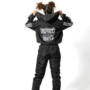 Survêtements personnalisés pour femmes, sweat à capuche zippé et pantalon, ensembles de jogging, survêtements unisexe avec impression du logo - Product Image 1