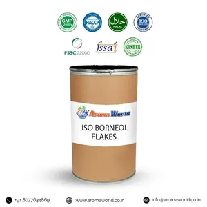 Copos de Isoborneol Puro OEM |   Polvo de Cristal Aromático Orgánico a Granel |   Materia Prima de Grado Cosmético, Fragancia y Sabor al por Mayor - Product Image 2