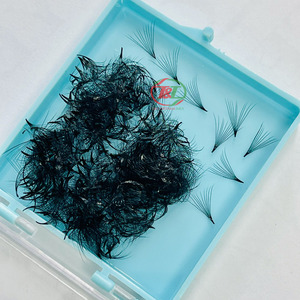 Extensiones de Pestañas Promade de Pelo Sintético de Alta Calidad Hechas a Mano, Naturales, Largas, con Curvatura D/C, Embalaje Premium de Vietnam, Pestañas en Racimo - Product Image 4