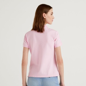 <b>Women's</b> Customized Summer Casual Short Sleeve for <b>Polo</b> T-Shirt Breathable Knitted Regular Fit Compressed Wholesale Cheap Price - Product Image 3