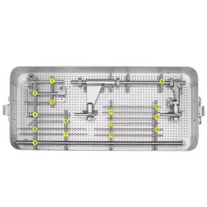 ชุดตัวดึงรั้งผนังเกี่ยวกับศัลยกรรมกระดูกและข้อเครื่องมือผ่าตัดทำจากสเตนเลสชุดตัวดึงรั้งกระดูก - Product Image 2