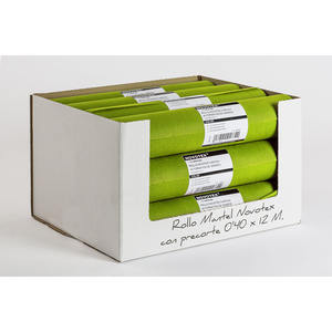 Rollo de Mantel Precortado Amarillo de 0.40x12m, Novotex TNT, B2B - Product Image 4