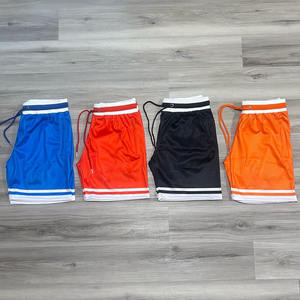 Short d'entraînement de course à pied en nylon à séchage rapide de haute qualité avec poches zippées de 7 pouces pour hommes - Product Image 1