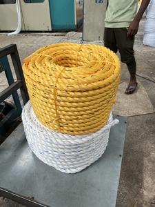 Cường độ cao 3 SỢI XOẮN 200 sân quanh co 6mm-12mm HDPE <span class=keywords><strong>PP</strong></span> nylon màu xanh linh hoạt đóng gói dây thừng cordage 8mm bao gồm - Product Image 6