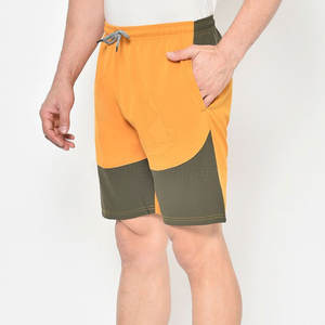 Comfort Men's Gym Shorts Secado rápido Transpirable Color Cintura media Cierre elástico Liso teñido Venta al por mayor Cintura elástica - Product Image 3