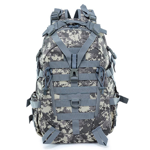 Heavy Duty Tactical Camouflage Oxford Backpack Waterproof MOLLE Assault <b>Pack</b> Trekking Gym Survival Anti-Theft 36-55L Capacity - Product Image 3
