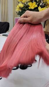Extensiones de Cabello Humano Virgen Vietnamita 100% de Doble Trama, Súper Calidad, Liso Natural, Color Rubio - Product Image 3