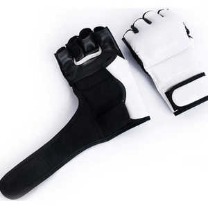 Gants MMA de haute qualité par le nouveau fabricant Gants de boxe et d'entraînement Sanda en cuir demi-doigt - Product Image 6