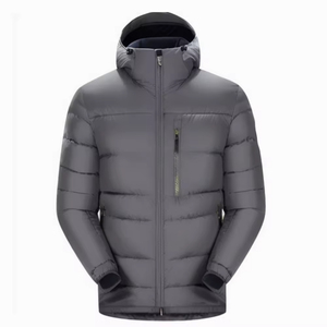 Veste d'hiver personnalisée en duvet brillant épais de haute qualité pour homme - Product Image 5