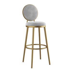 Golden Finished Frame Modern Design Bar Chair with Strong & Eco-Friendly Features for Commercial Use in Hotels and Restaurants - Product Image 6