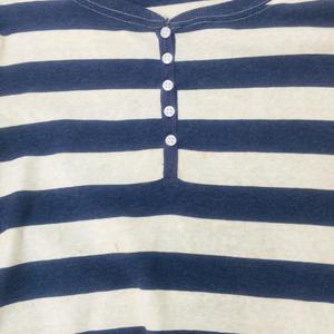 Women's Casual Oversize Full Sleeve Knitted <b>T</b>-<b>Shirt</b> Yearn Cotton Viscose <b>Sequined</b> Diamonds 6 Button Placket Dyed for Teenagers - Product Image 6