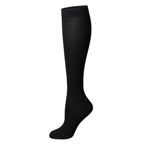 Chaussettes de sport en tricot compressif avec logo personnalisable pour la jeunesse, fitness et course à pied, absorbant la transpiration, antibactériennes, saison printemps - Product Image 5
