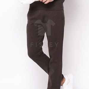 OEM Men's Long Sleeve Sweat Suit 100% Cotton High Quality Customized Solid Pattern Plus Size Lightweight Breathable Winter - Product Image 6