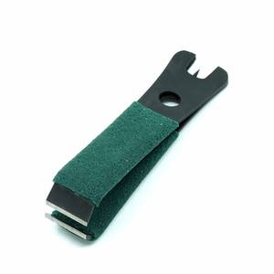 Pince à ligne de pêche à la mouche noire à poignée souple avec aiguille de nettoyage des yeux - Product Image 5