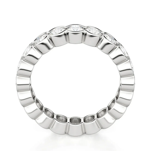 ชุดแหวนเพชรโมอิสซาไนต์สำหรับงานแต่งงานแหวนเงินสเตอร์ลิงสำหรับงานปาร์ตี้ - Product Image 3