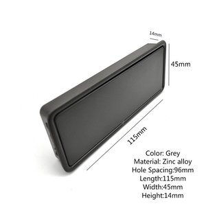 Built-in pegangan laci tersembunyi pegangan Modern sederhana pintu geser masukkan Latch tak terlihat pegangan kabinet berlubang - Product Image 6