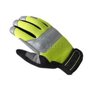 Gants de mécanicien de protection de travail en cuir de qualité tendance en stock - Product Image 3