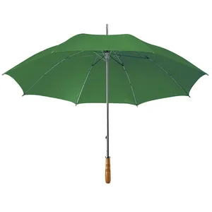 Ombrello Promozionale da Golf Personalizzato con Accessori in Acciaio e Legno - Product Image 5