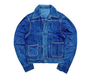 Veste en jean streetwear pour homme de haute qualité avec logo imprimé sur le devant, respirante, 100% coton, saison hivernale - Product Image 1