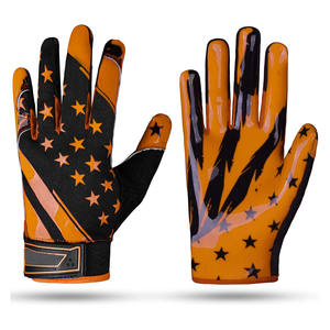Guantes receptores de la más alta calidad para fútbol Venta directa de fábrica Guantes receptores de fútbol fabricados a medida - Product Image 4
