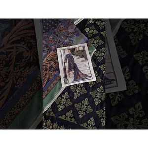 มาเรียบีชุดสูทปักลายสำหรับผู้หญิงแบบหรูหรารุ่น Eid '25 TC-687สีฟ้า EL-23-08 - Product Image 3