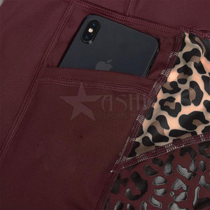 กางเกงขี่ม้าไซส์พิเศษของผู้หญิงเลกกิ้งแบบสั่งทำโลโก้ได้ - Product Image 4