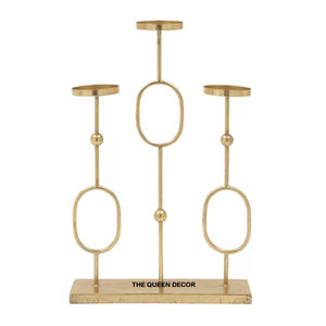 Attractive Design Metal <b>Votive</b> <b>Candle</b> Holder Parties Decorative Luxurious <b>Candle</b> Stand Gold Finish Metal Holder - Product Image 1