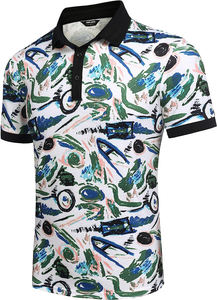 เสื้อโปโลผู้ชายฤดูร้อนเสื้อยืดแขนสั้น100% คอตตอน - Product Image 4