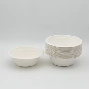 Vaisselle jetable 100% durable, 100% écologique, bols jetables ovales en bagasse de 29 oz, sans PFAS, personnalisés, 850 ml - Product Image 6